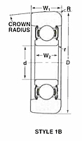 Style 1B- Mast Guide Bearing