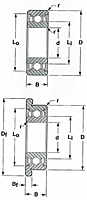 DDR Metric Miniature / Instrumentation Ball Bearings