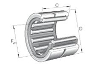 Needle Roller Bearings NK Single Row without Inner Ring