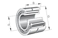Needle Roller Bearings NA 4800 Single Row with Inner Ring