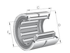 MR Series Heavy Duty Needle Roller Bearings with Seals and Inner Rings On  Emerson Bearing