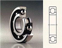 Deep groove ball bearing series-6000, 6200, 6300, 6400, Maximum Capacity