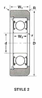 Style 2- Mast Guide Bearing