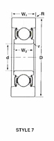 Style 7- Mast Guide Bearing