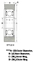 Style 8- Mast Guide Bearing